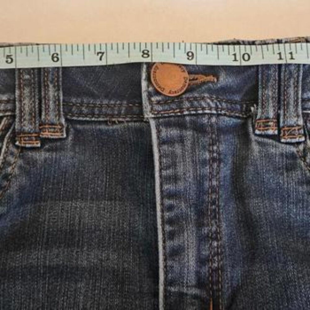 Democracy Women's Distressed Blue Skinny Jeans Size 10 - Picture 7 of 9